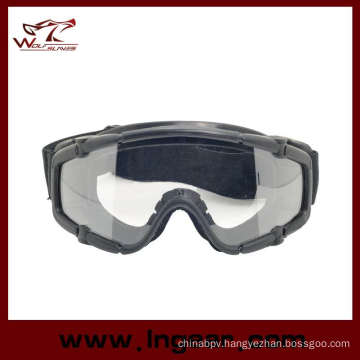 Tactical Airsoft Sport Style Goggle Safety Glasses Without Button